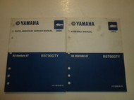 2009 Yamaha RS Venture GT RST90GTY Supplementary Assembly Service Manual Set x