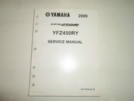 2009 Yamaha YFZ450R YFZ450RY Service Repair Shop Manual FACTORY OEM BOOK 09 NEW