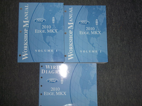 2010 Ford Edge Lincoln Mkx Service Shop Repair Workshop