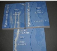 2010 Ford RANGER TRUCK Service Shop Repair Workshop Manual Set OEM W EWD OEM