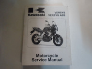 2010 KAWASAKI VERSYS VERSYS ABS Service Repair Shop Manual STAINED DAMAGED OEM 