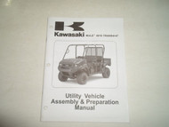 2009 Kawasaki MULE 4010 TRANS 4x4 Utility Vehicle Assembly & Preparation Manual