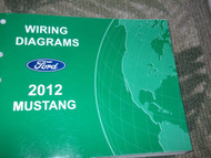 2012 FORD MUSTANG Electrical Wiring Diagram Diagrams Troubleshooting Manual EWD