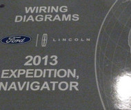 2013 FORD Expedition & Lincoln Navigator Wiring Diagrams Diagram Service Manual