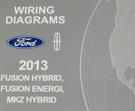 2013 Ford Fusion Hybrid Energi Lincoln MKZ Hybrid Service Wiring Diagram Manual