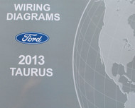 2013 FORD TAURUS Electrical Wiring Diagram Troubleshooting Shop Manual EWD 2013