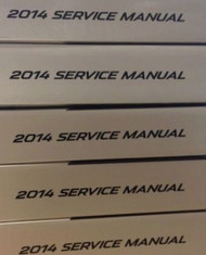 2014 Chevy Silverado GMC Sierra Sierra Denali 1500 Series Service Manual Set NEW