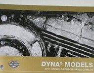 2014 Harley Davidson DYNA MODELS Parts Catalog Manual Book NEW OEM 2014