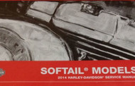 2014 Harley Davidson SOFTAIL MODELS Service Repair Shop Manual Factory NEW 2014