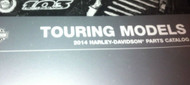 2014 Harley Davidson TOURING MODELS Parts Catalog Manual Book OEM NEW 2014