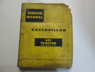 Caterpillar 631 Tractor Service Manual 51F1-UP USED OEM CAT WORN 631