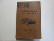 Caterpillar 834 Tractor Parts Book 43E1 To 43E422 CATERPILLAR USED FACTORY OEM  