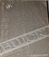 1992 BUICK CENTURY Service Repair Shop Manual FACTORY DEALERSHIP GM BOOK 1992