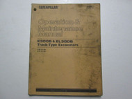 Caterpillar E300B & El300B Track-Type Excavators Operation & Maintenance Manual 