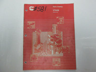 Cummins VTA28 Construction Parts Catalog Manual Book CUMMINS USED OEM 