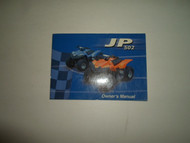 Dinli All Terrain Vehicle JP-502 ATV Owners Manual FACTORY OEM DEALERSHIP 