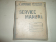 Mercury Mariner Outboards Service Manual Binder 70 thru 100 90-13645- -1 1187