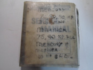 Mercury Mariner Service Manual Binder 70 thru 100 90-13645- 1 1187 WATER DAMAGED