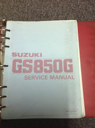 SUZUKI GS850G GS 850 G Service Shop Repair Workshop Manual FACTORY BINDER OEM 