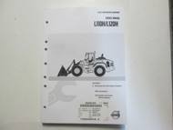 Volvo Construction Equipment L110H/L120H Service Manual VOLVO