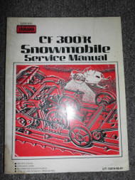 Yamaha CF300K Snowmobile Service Shop Repair Manual OEM FACTORY CF 300 K x