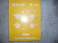 1983 1984 1985 JEEP Cherokee Wagoneer Service Shop Repair Manual OEM FACTORY