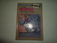 1984 1986 Clymer Honda 500cc VFOURS Service Repair Maintenance Manual WORN STAIN