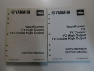 Yamaha WaveRunner FX Cruiser High Output Service Manual 2 VOLUME SET OEM 05 x