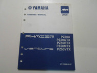 2008 Yamaha Phazer Venture PZ50X PZ50GTX PZ50RTX Assembly Manual FACTORY OEM NEW