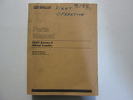 Caterpillar 950F Series II Wheel Loader Parts Manual CATERPILLAR USED OEM 950f