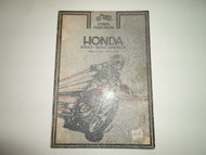 1965 1974 Clymer Honda 450cc TWINS Service Repair Handbook Manual STAINED WORN 