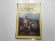 1980 1981 Clymer Honda ATC185 200 Service Repair Performance Manual WORN STAINED
