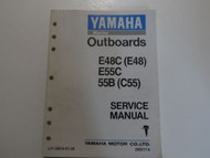 Yamaha Marine Outboards E48C E48 E55C 55B C55 Service Repair Shop Manual OEM X
