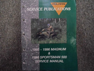 1995 1996 Polaris Magnum Sportsman Service Repair Shop Manual FACTORY OEM BOOK