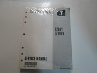 2000 Yamaha Marine Z200Y LZ200Y Service Repair Manual FACTORY NEW  