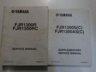Yamaha FJR1300R FJR1300RC Service Repair Shop Manual 2 VOLUME SET FACTORY OEM
