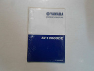 Yamaha ED12000DE Owners Manual FACTORY OEM DEALERSHIP BRAND NEW