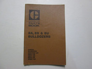 Caterpillar 8A 8S 8U Bulldozers Parts Book Manual USED OEM CATERPILLAR 8 A S U