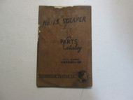 Caterpillar No 15 Scraper Parts Catalog 4W5001-UP USED OEM CATERPILLAR 30397