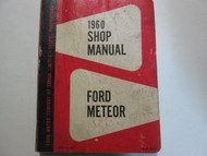 1960 Ford & Meteor Service Shop Repair Workshop Manual CDN Factory OEM Book Used