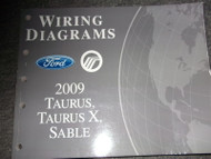 2009 FORD TAURUS X TAURUS Mercury Sable Electrical Wiring Diagram Manual EWD 