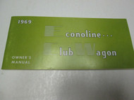 1969 FORD Econoline Club Wagon Owners Operators Manual ORIGINAL OEM THIRD PRINT
