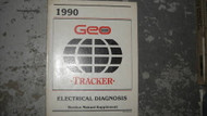 1990 Chevy Geo Tracker Electrical Diagnosis Service Shop Manual Supplement OEM