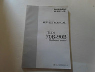 Nissan Marine TLDI 70B 70 B-90B 90 B Outboard Motor Service Manual WATER DAMAGED