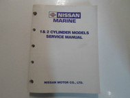 Nissan Marine 1 & 2 Cylinder Models Service Manual FACTORY OEM WATERCRAFT