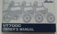 1984 Honda VT700C VT 700 C Shadow Owners Owner Operators Manual FACTORY NEW
