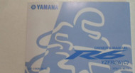 2007 Yamaha R6 YZFR6W (C) Owners Owner Operators Manual Brand New 2007