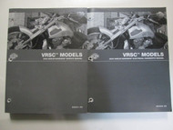 2009 Harley Davidson VRSC Service Repair Shop Manual Set W Electrical Book NEW 
