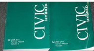 2011 Honda CIVIC HYBRID Shop Repair Service Workshop Manual SET FACTORY OEM 