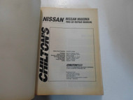 1982 1992 Chiltons Stanza 200sx 240sx Repair Manual W/WIRING & VACUUM Diagrams 
